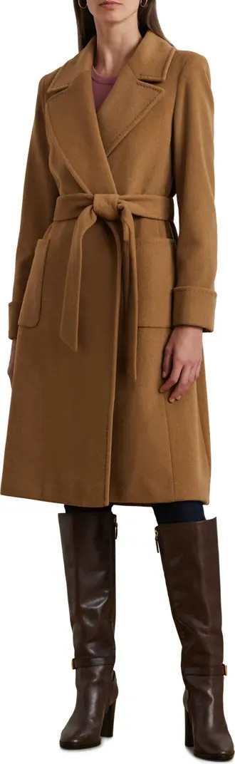 Tie Belt Wrap Coat | Nordstrom