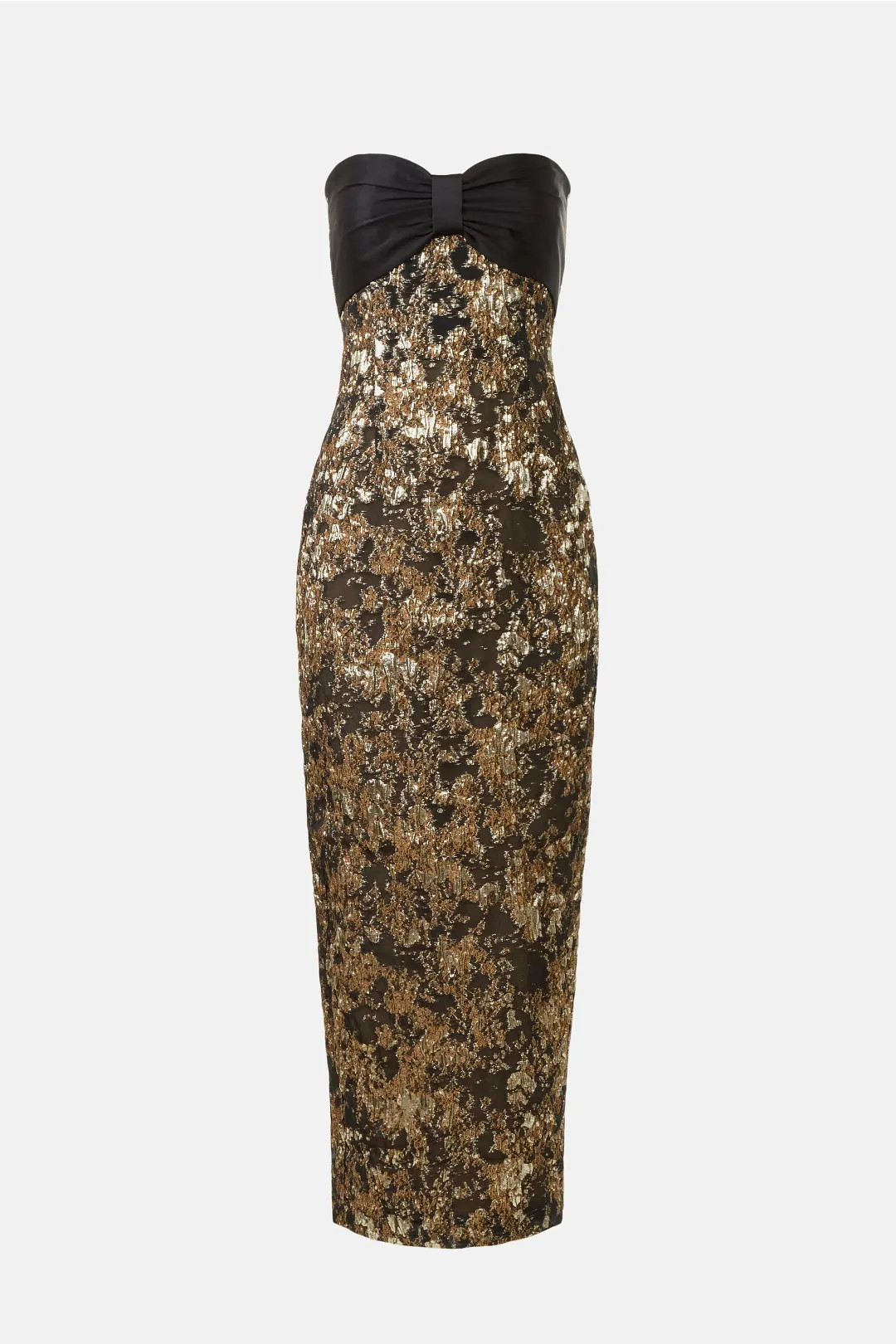 Jackie Jacquard Bow Bust Dress | Rent the Runway