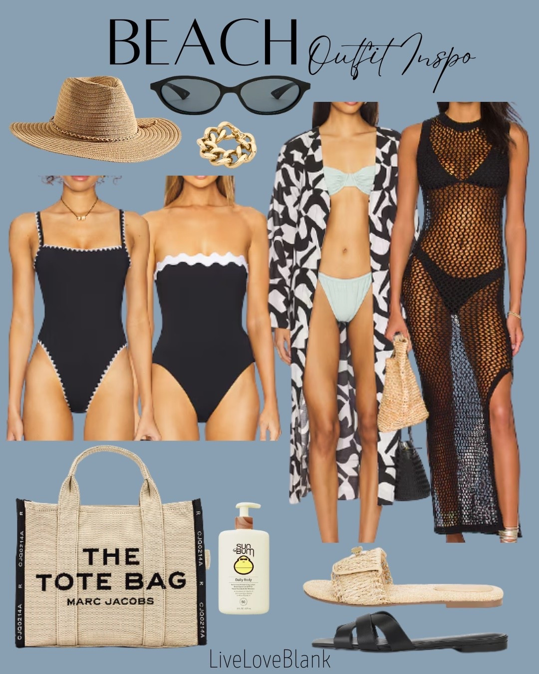 Beach day outfit ideas
Swimwear 
Swim coverups 
Tote bag
Beach day accessories 

#LTKOver40 #LTKTravel #LTKSeasonal