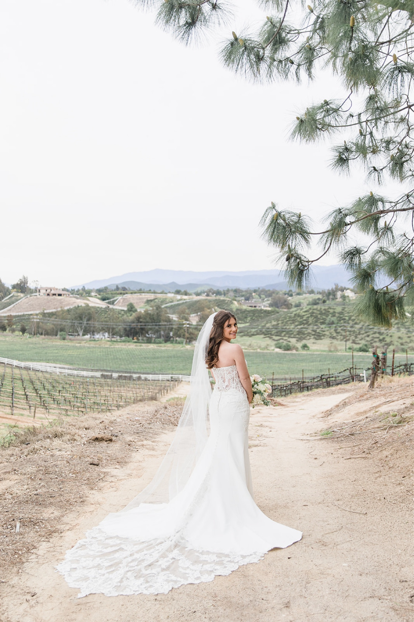 Affordable wedding veil 
I’m wearing a 100” church veil in light ivory 

#LTKWedding #LTKFindsUnder50 #LTKStyleTip