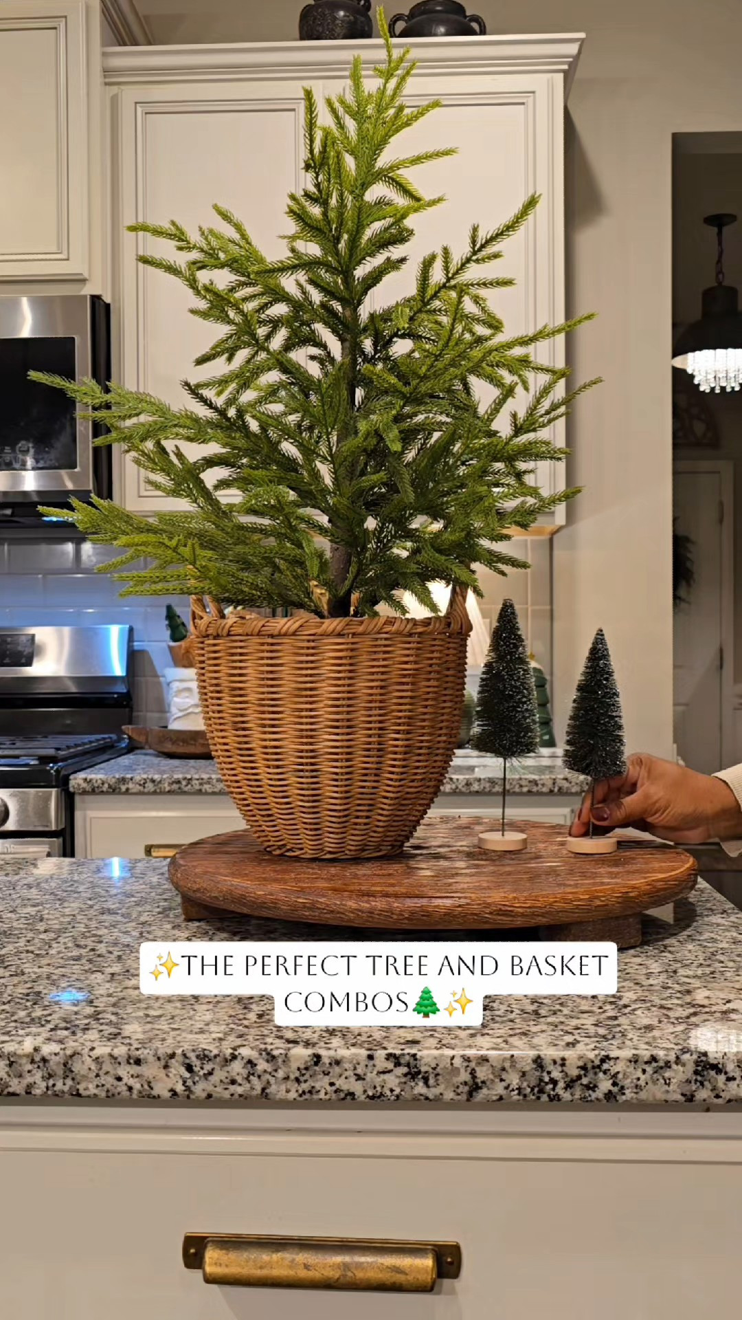 The perfect tree and basket combo! Sharing again because my wood tray (size large) is part of the black Friday event at Mcgee & Co and is 30% off. I'm using size medium for the light wicker basket but the small size works just as well too! I purchased then both to test it out.

#LTKHoliday #LTKSeasonal #LTKHome