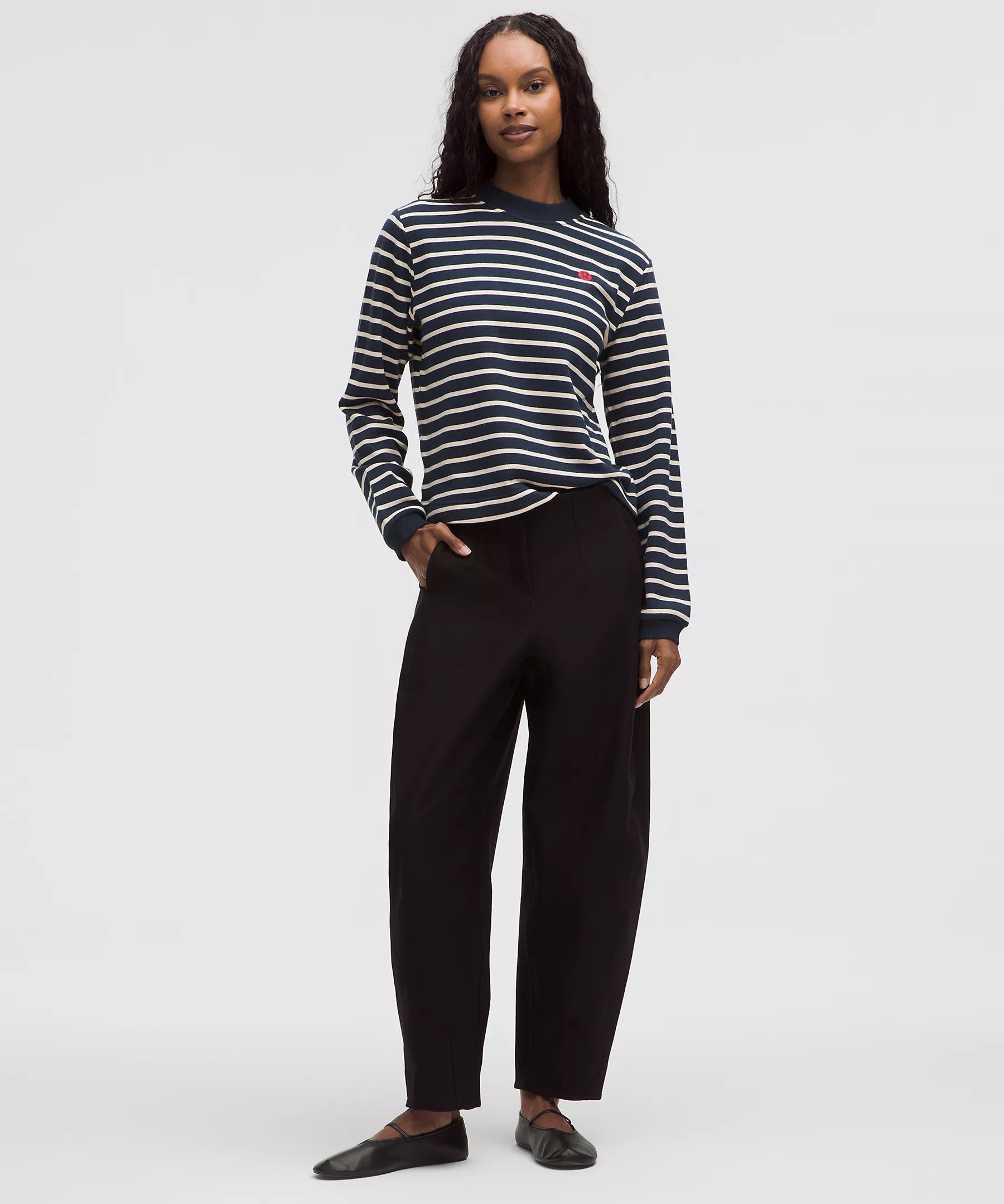 Cotton French Terry Crewneck Pullover | Women's Sweaters | lululemon | Lululemon (US)