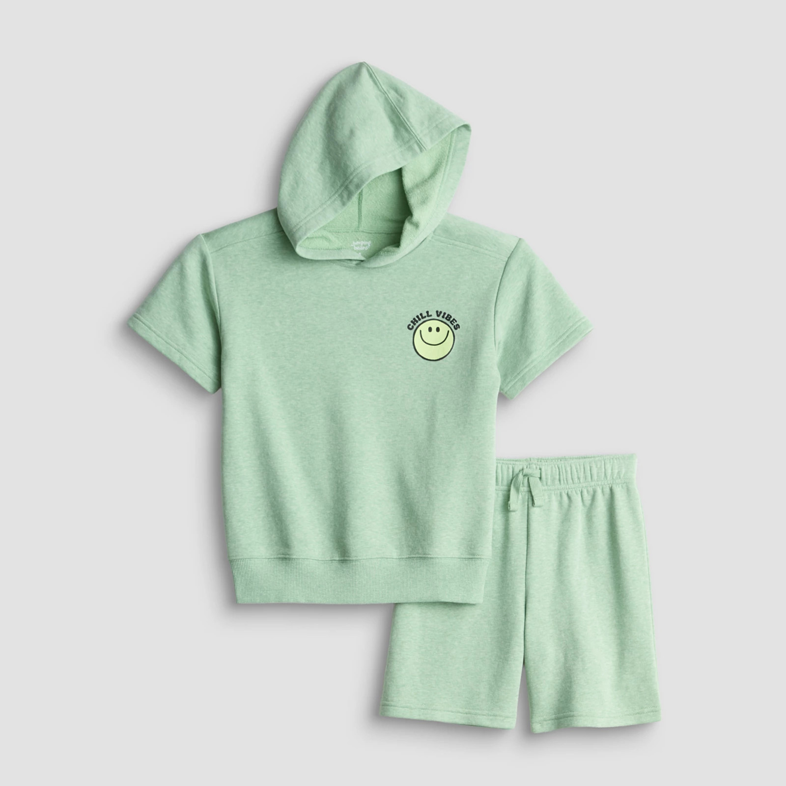 Boys 4-12 Jumping Beans® 2-Piece Short Sleeve Graphic Hoodie & Shorts Set | Kohl's