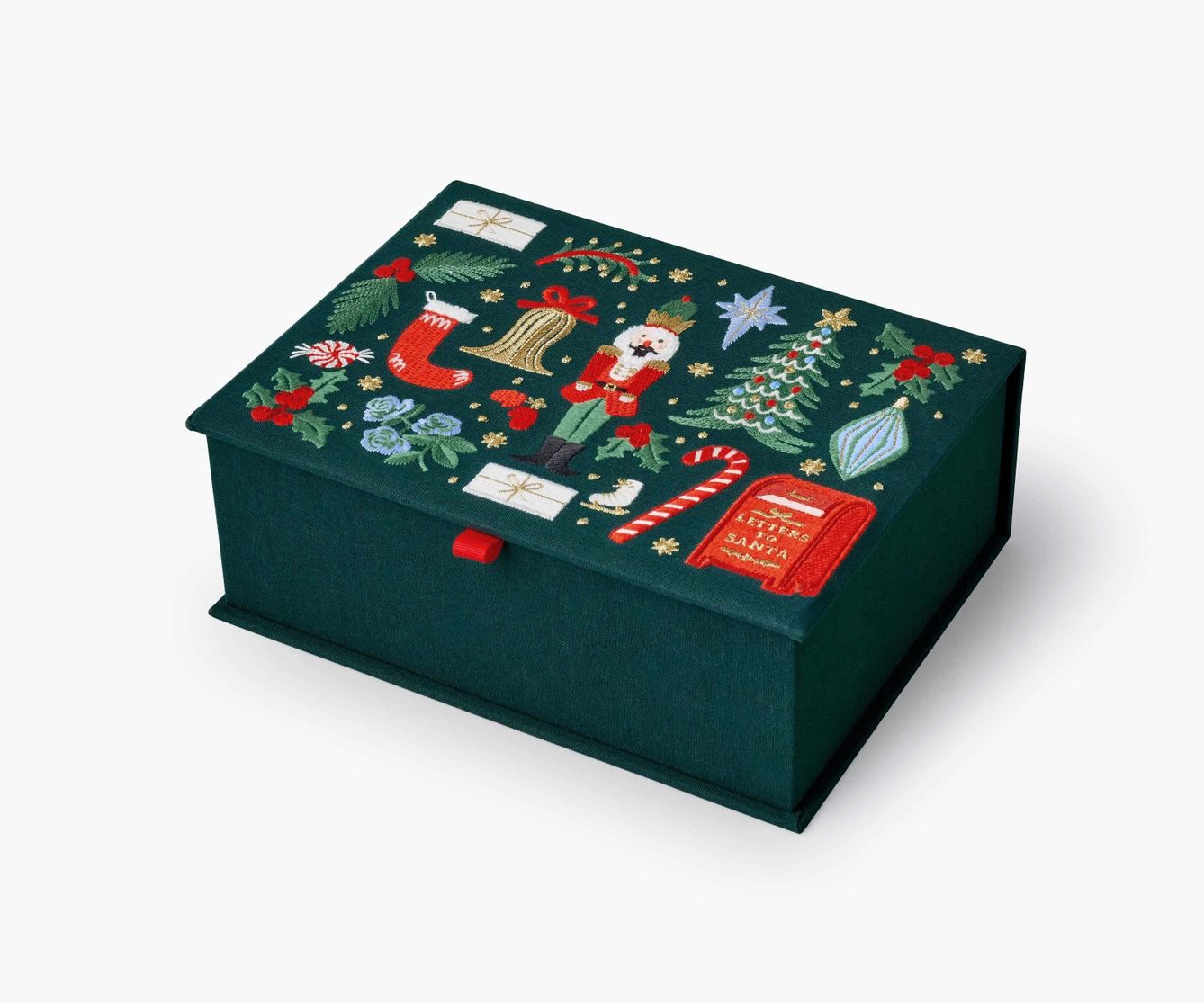 Large Embroidered Keepsake Box | Rifle Paper Co.