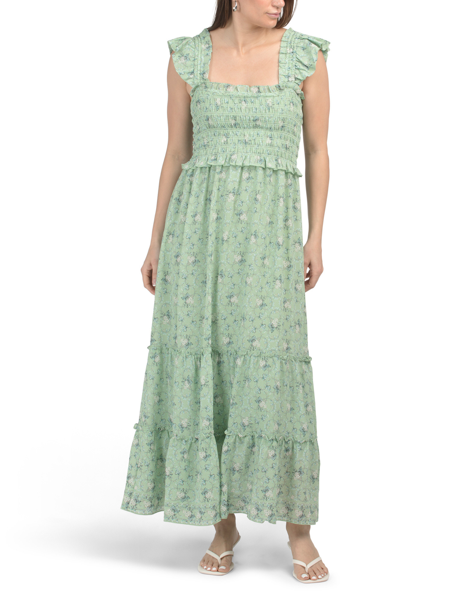 Flutter Sleeve Maxi Dress | Casual Dresses  | Marshalls | Marshalls