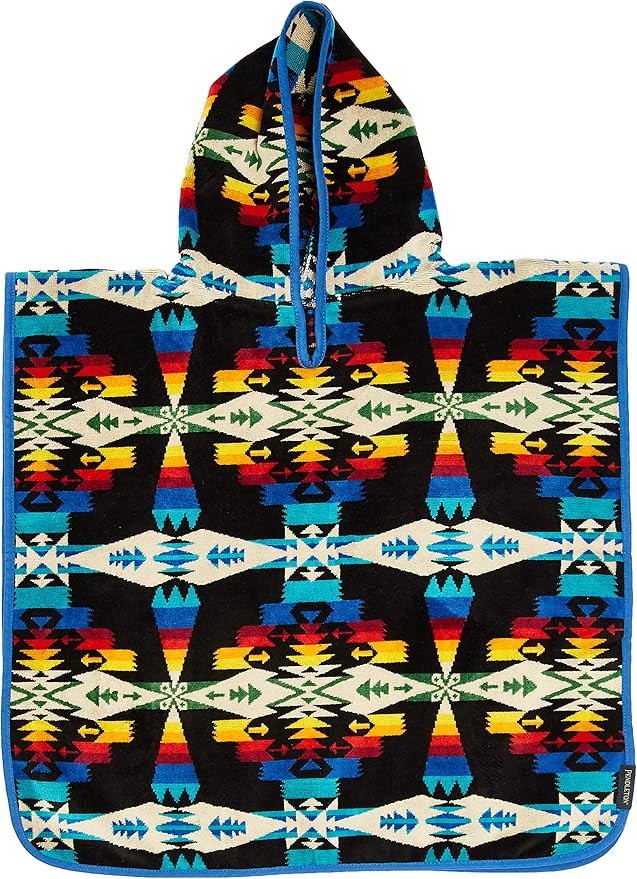 Pendleton Jacquard Children's Hooded Towel, Tucson Black | Amazon (US)