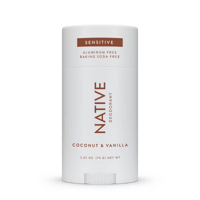 Native Sensitive Deodorant - Coconut & Vanilla - No Baking Soda - 2.65 oz | Target