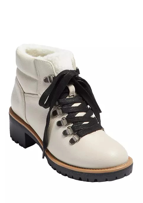 Shearling Hiker Booties | Belk
