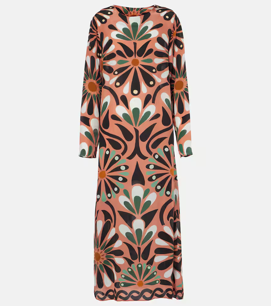 Farm Rio Ainika Flowers maxi dress | Mytheresa (US/CA)