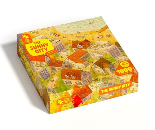 The Sunny City • 1000-Piece Jigsaw Puzzle from The Magic Puzzle Company • Series One | Amazon (US)