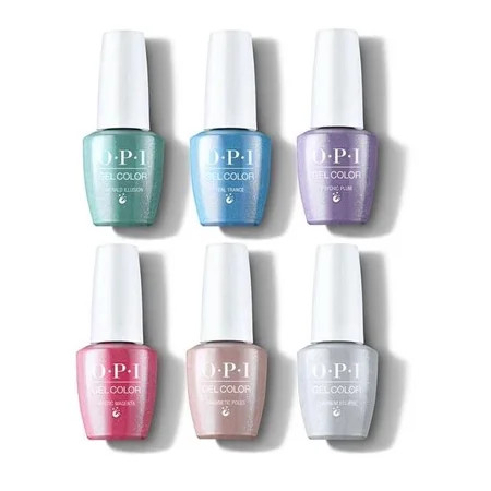 OPI GelColor Gel Nail Nacquer Velvet Vision Collection Set of 6 * BEAUTY TALK LA * | Walmart (US)