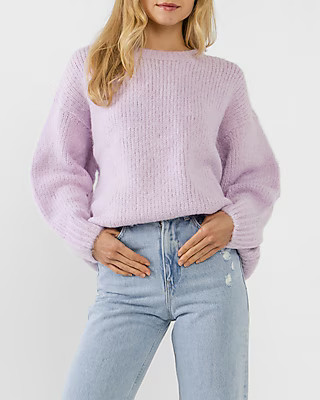 Free the Roses Oversized Chunky Knit Sweater | Express