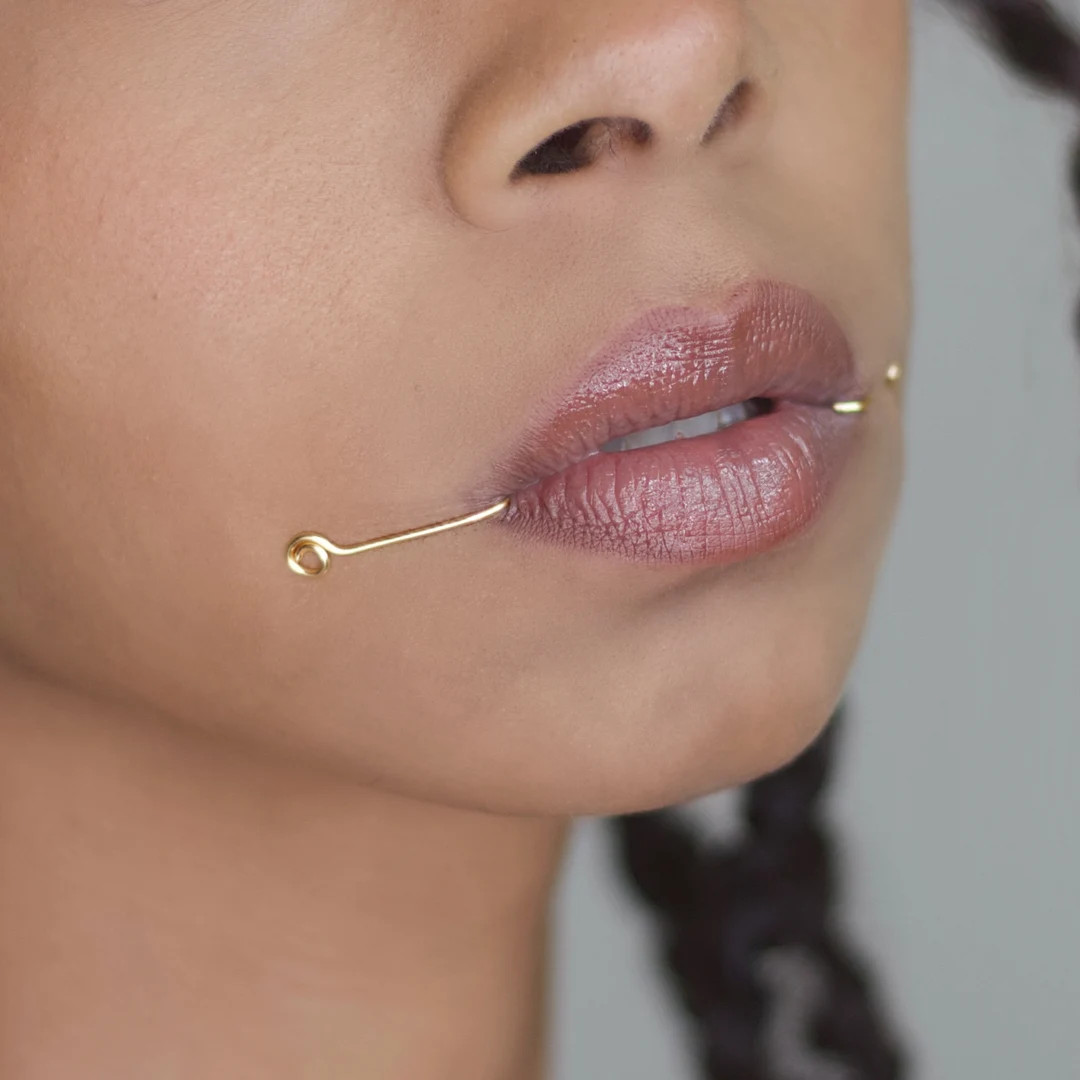 LIPLORE - BLAIR'S TOUCH | Blair Side Lip Cuff - Original Design, Unique Jewelry, No Piercing, Fak... | Etsy (US)