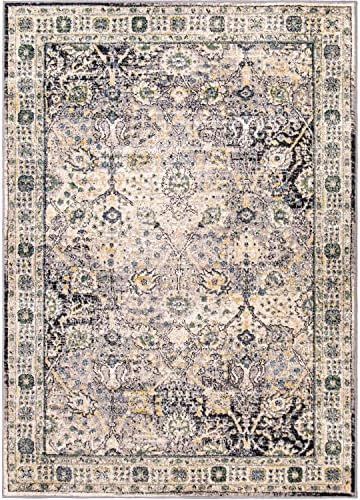 Morgan Bullard Rug Collection by Orian Drew Multi Grey Runner Rug 2' x 8' | Amazon (US)