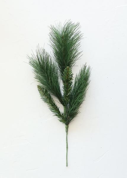 SALE - Artificial Indoor/Outdoor Long Needle Pine Spray - 20" Tall | Afloral (US)
