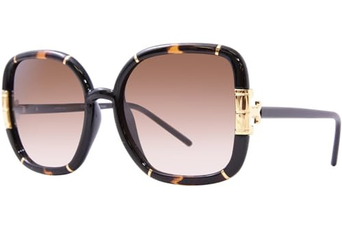 Sunglasses Tory Burch TY 9071 U 189613 Dark Tortoise/Black | Amazon (US)