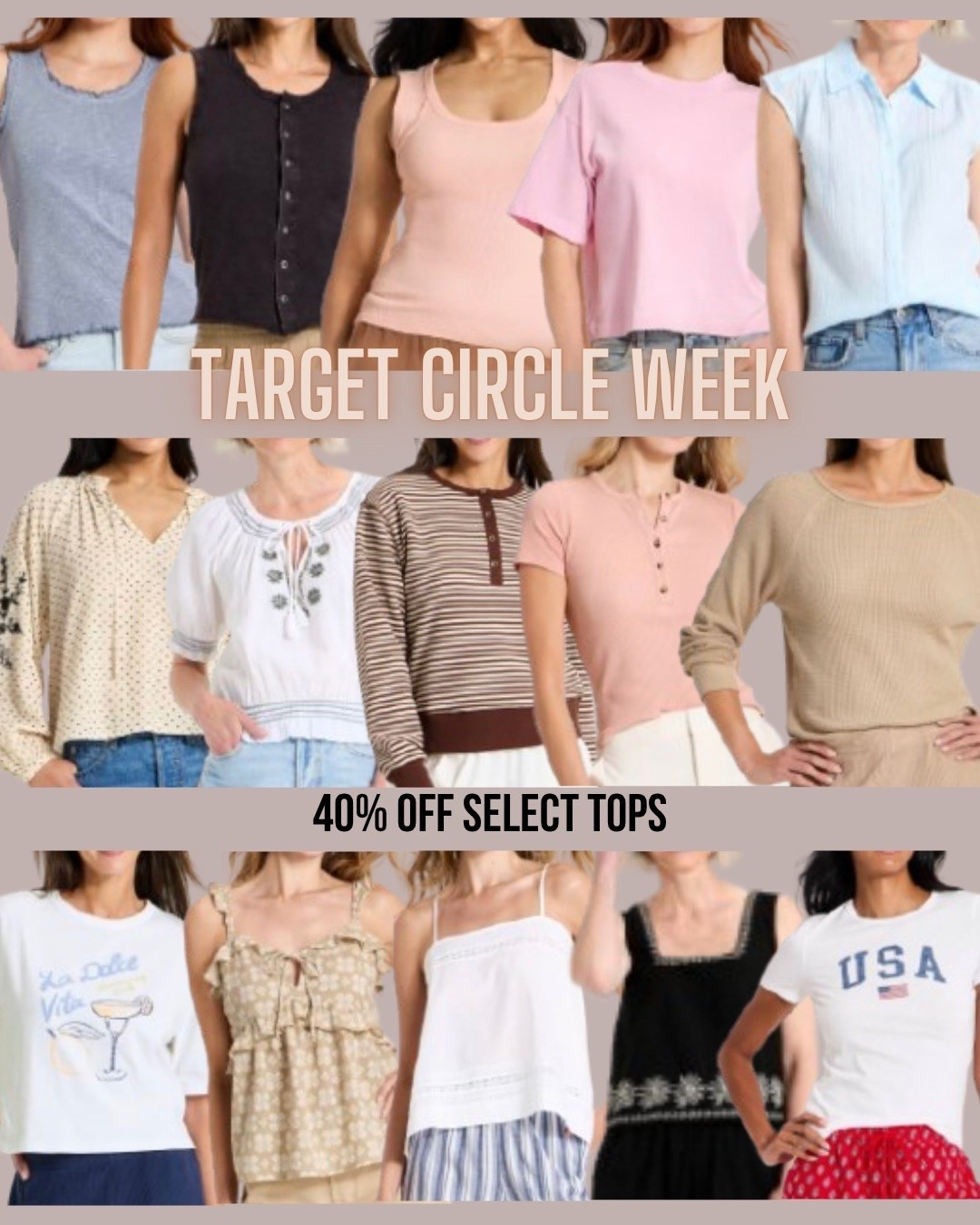 Ends today

Target style
Summer tops
Blouse
Tank top
Target circle week

#LTKSaleAlert