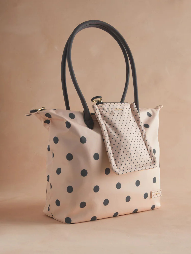 Cath Kidston Pink Spot Medium Tote Bag | Next EU