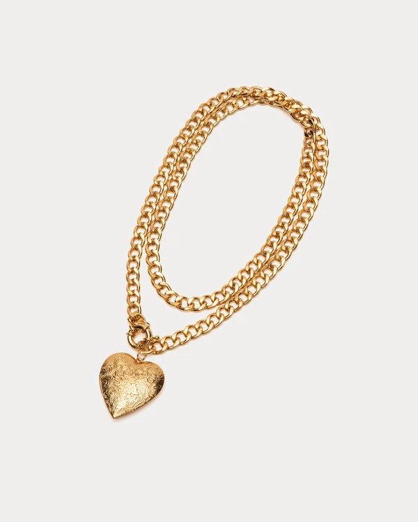Alan Anderson Heart Locket | Frances Valentine