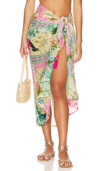 x REVOLVE Marine Sarong in Pink Multi | Revolve Clothing (Global)