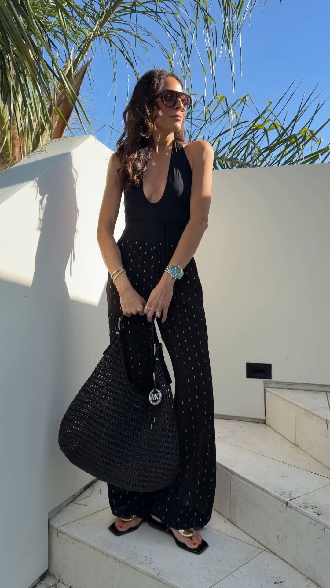 Raffia totes from office to beach side! 
@michaelkors #michaelkors #mkpartner

#LTKSeasonal #LTKOver40 #LTKdayinmylife