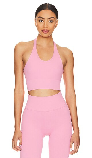 StretchWell Terra Halter Tank in Rose | Revolve Clothing (Global)