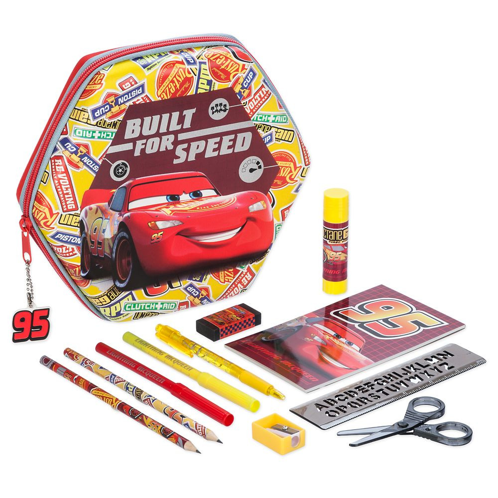 Cars Zip-Up Stationery Kit | Disney Store
