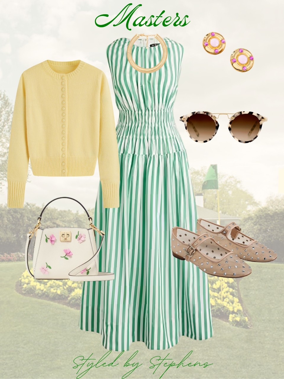 Masters outfit inspo! Love this green and white stripe midi for spring! 

#LTKSeasonal #LTKStyleTip #LTKFindsUnder100