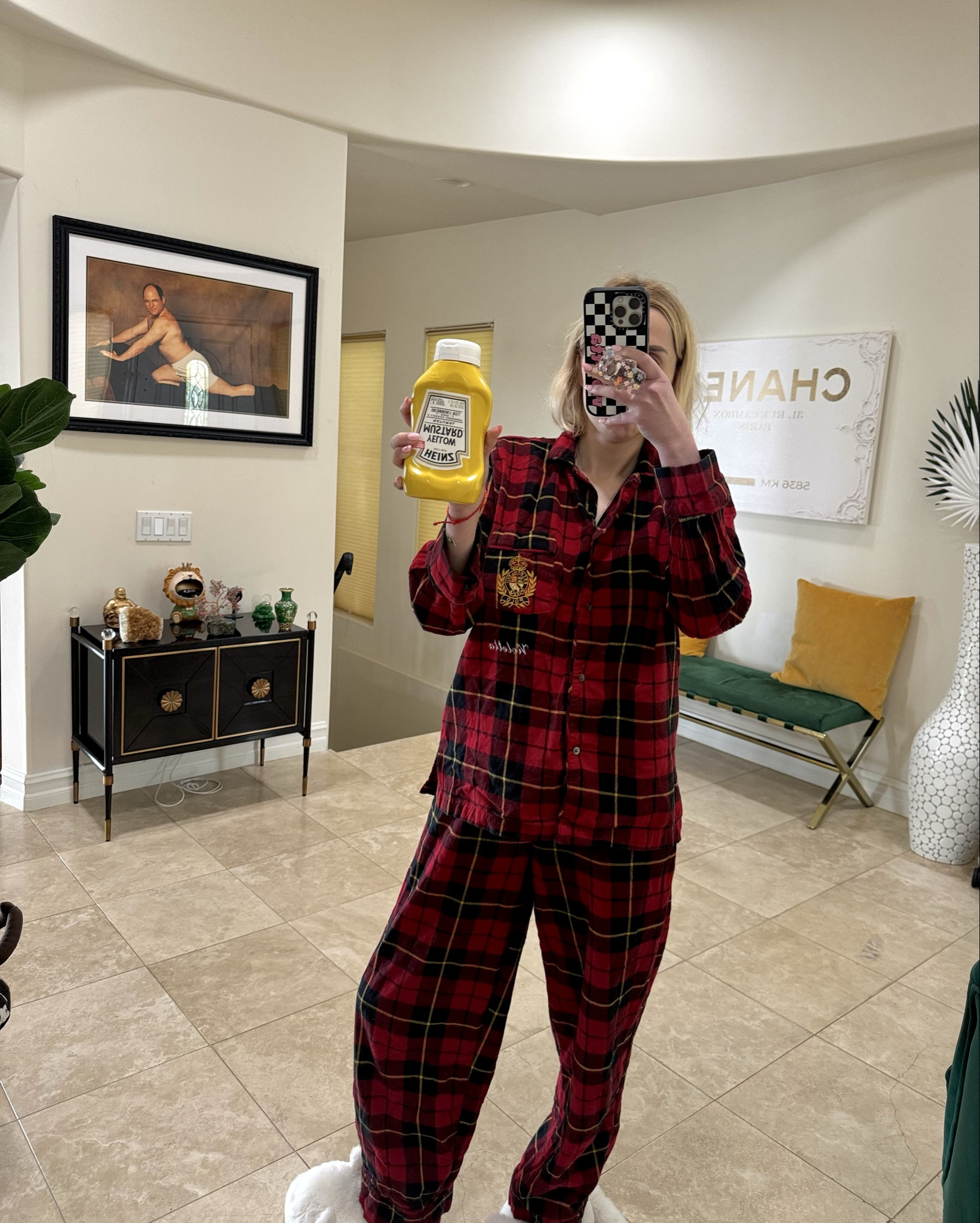 Casual pjs n slippers lol 

#LTKHome