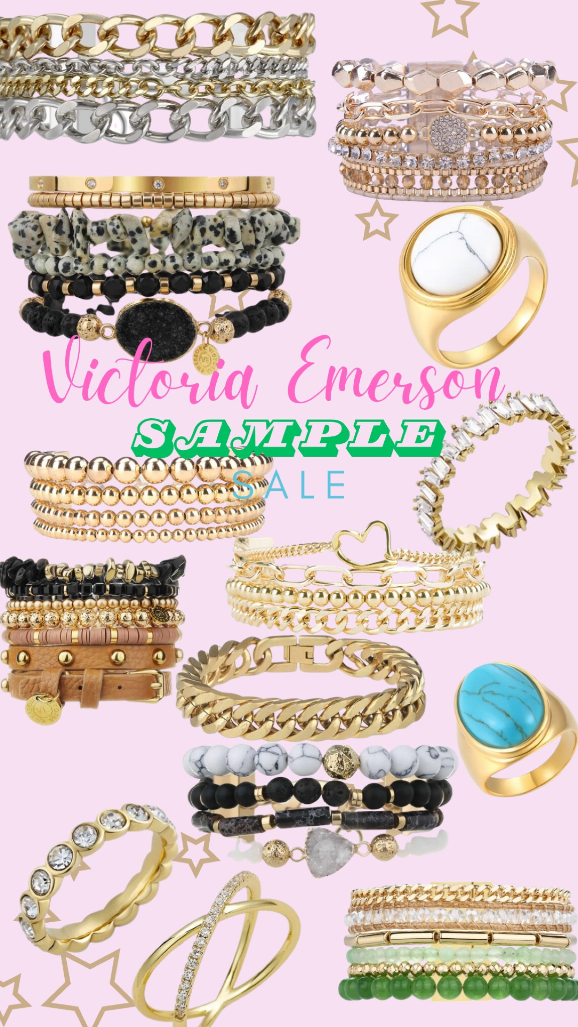 #LTKstyletip
Bracelets 
Rings
Jewelry 

#LTKsalealert #LTKU #LTKMostLoved