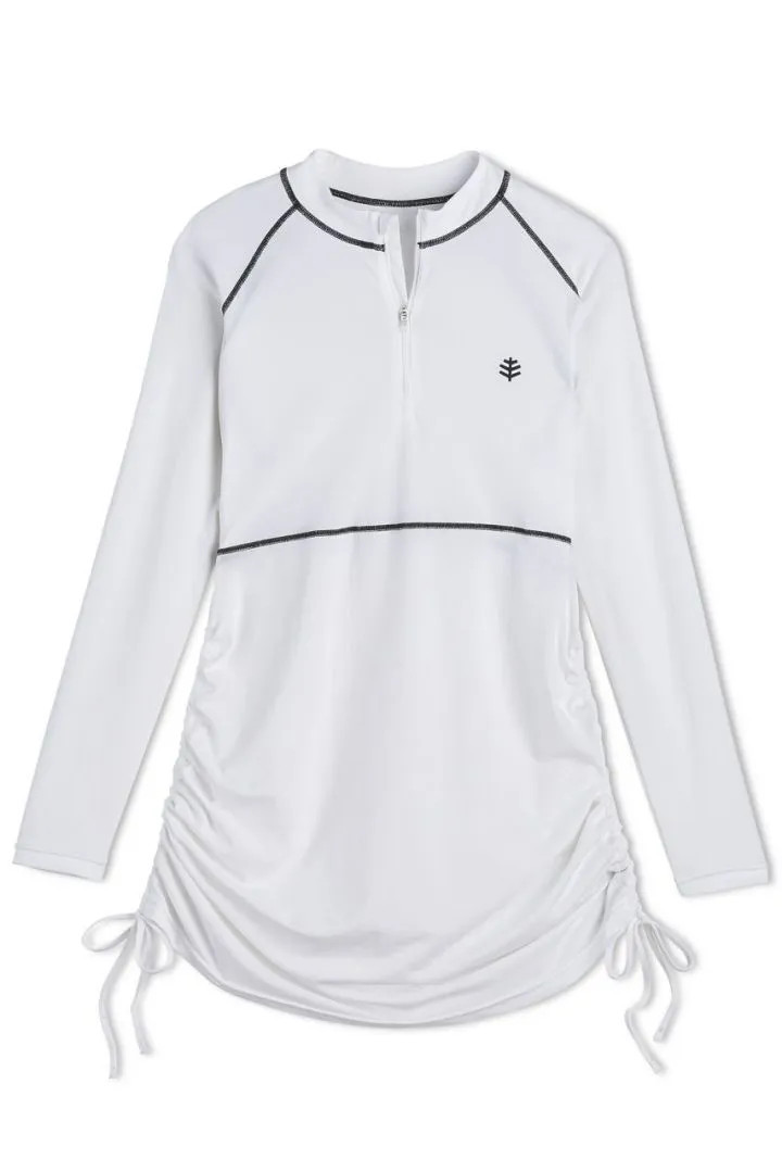 Women's Lawai Ruche Swim Shirt UPF 50+ | Coolibar