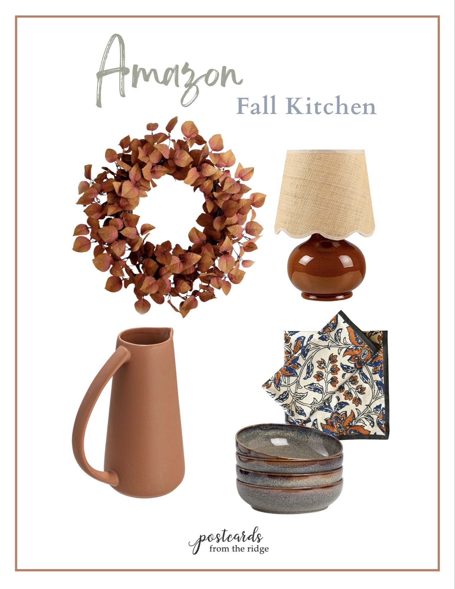 Stylish and affordable fall home and kitchen finds from Amazon. 

#LTKSeasonal #LTKHome