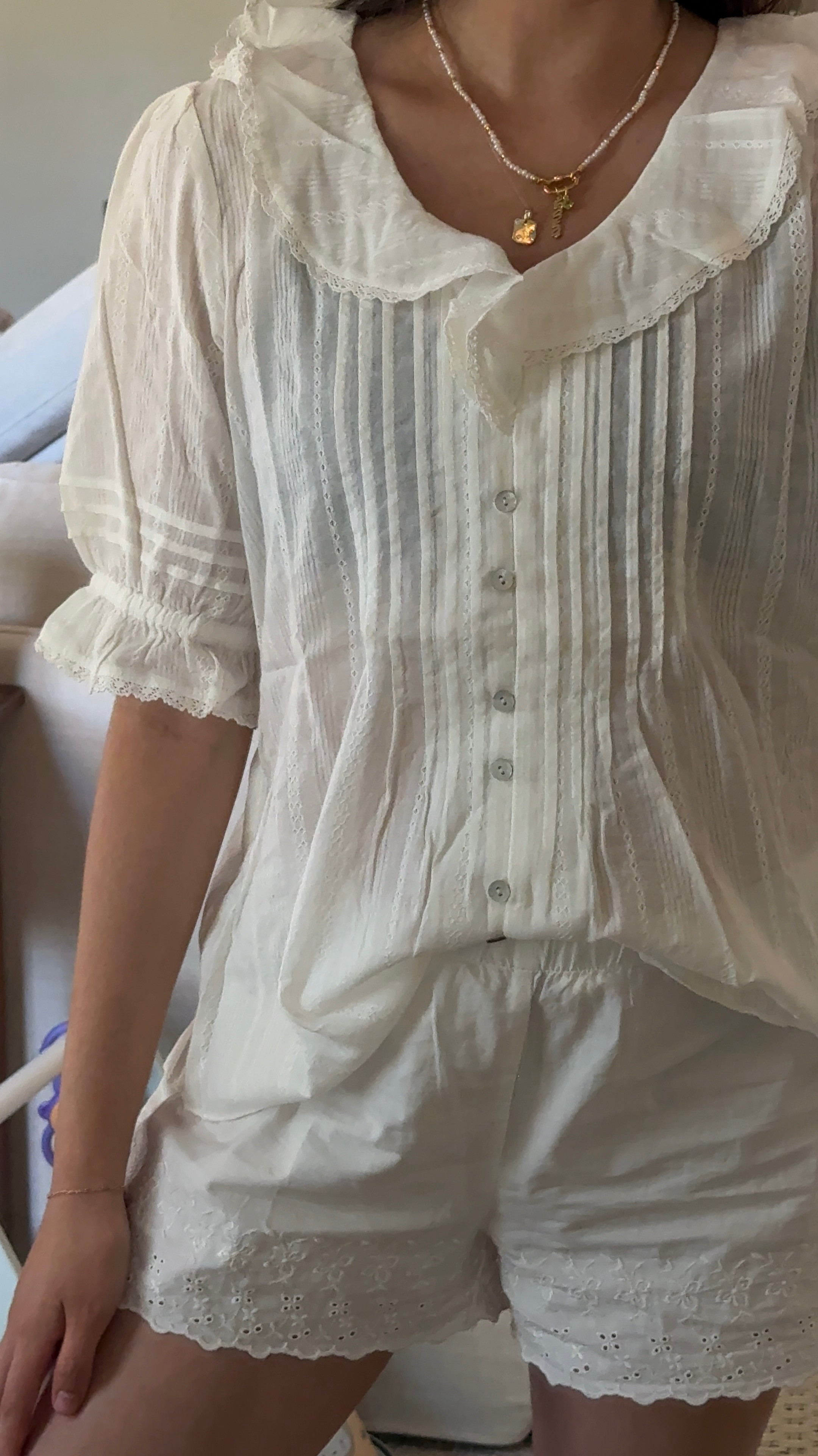 How sweet is this blouse?!💌 

 

#LTKgrwm #LTKootd #LTKmomlife