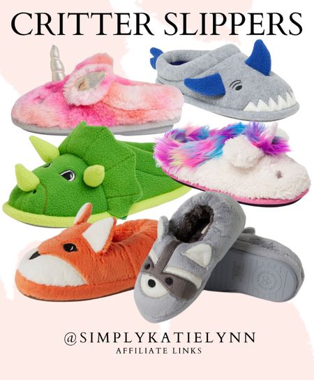 Super cute kids critter slippers! 

#LTKsalealert #LTKkids #LTKshoecrush