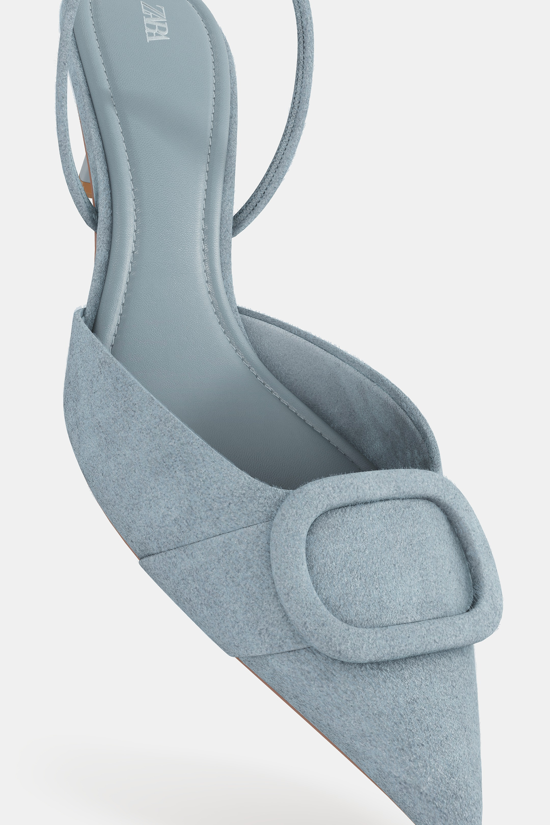 SLINGBACK APPLIQUÉ HEELS | Zara US