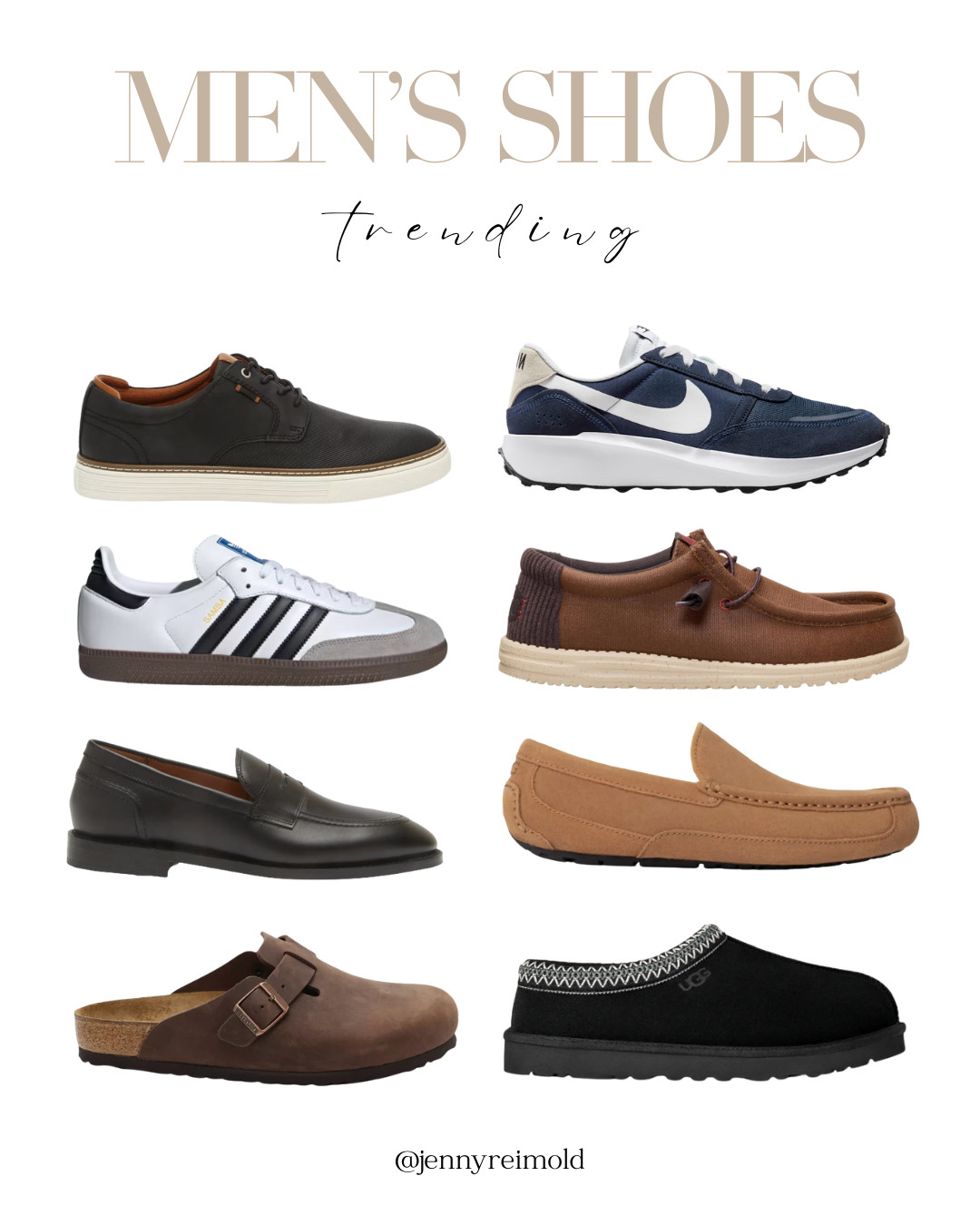Men's shoes that are now trending! Everything from sneakers and loafers to slides and slippers. Great gifts for the holidays! 

 

#LTKHoliday #LTKMens