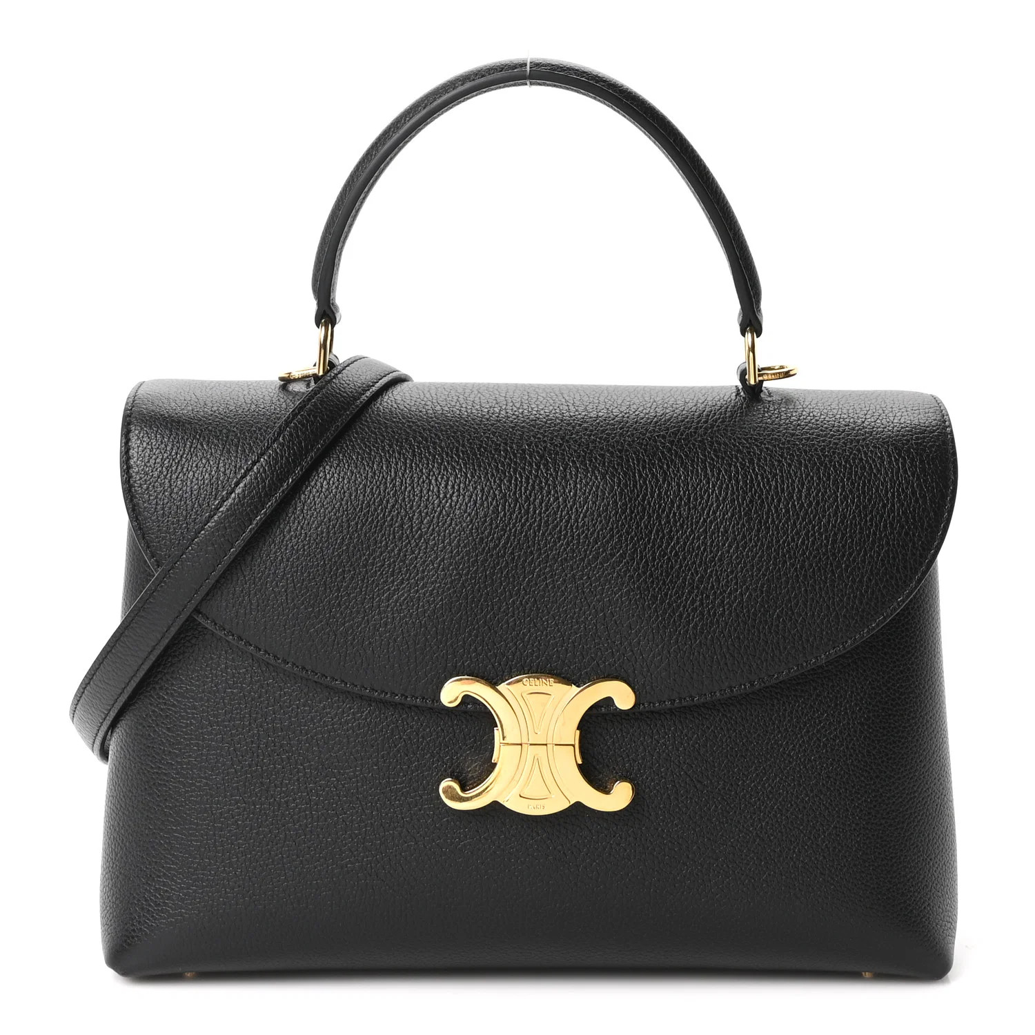 Celine Supple Calfskin Medium Nino Black 1916014 | FASHIONPHILE (US)