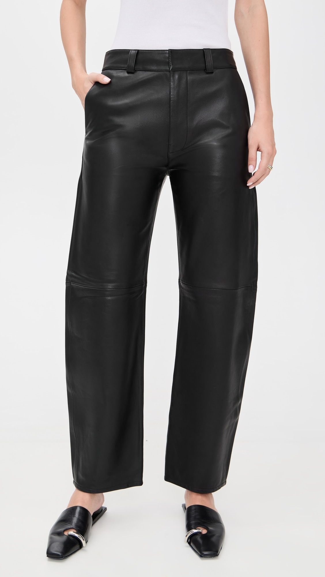 The Balloon Pants in Leather | Shopbop