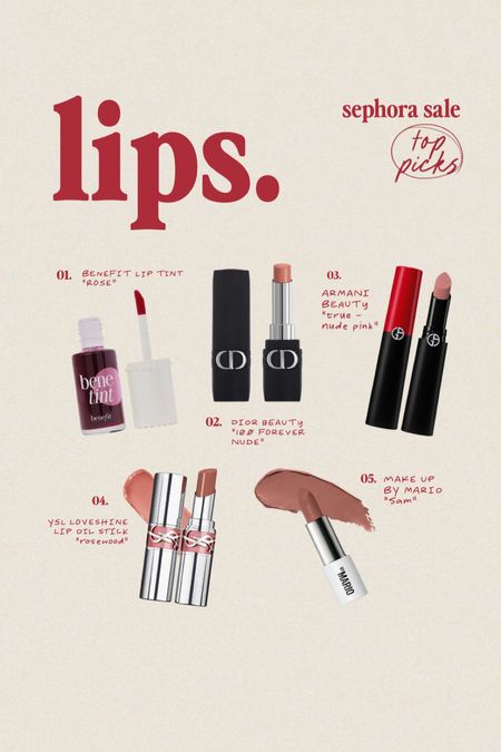 Sephora sale favorite lip products 💋 

#LTKxSephora