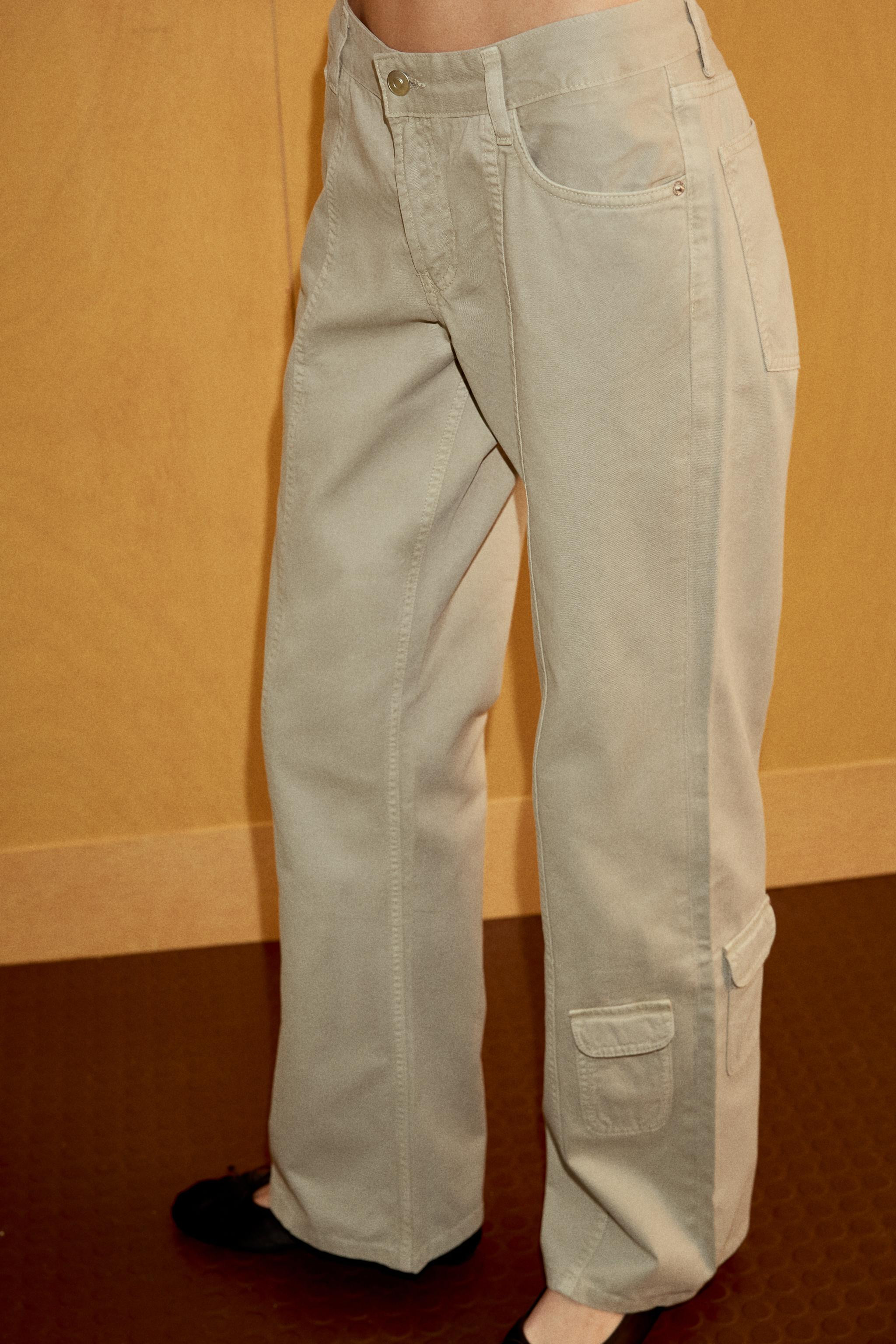 CARGO TROUSERS WITH SEAMS | Zara UK