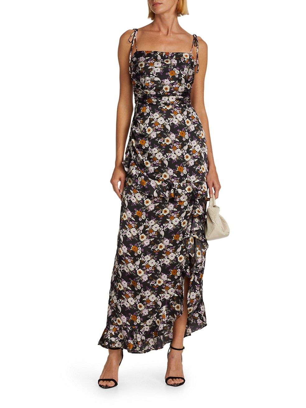 Wayf Whirlwind Floral Midi-Dress | Saks Fifth Avenue
