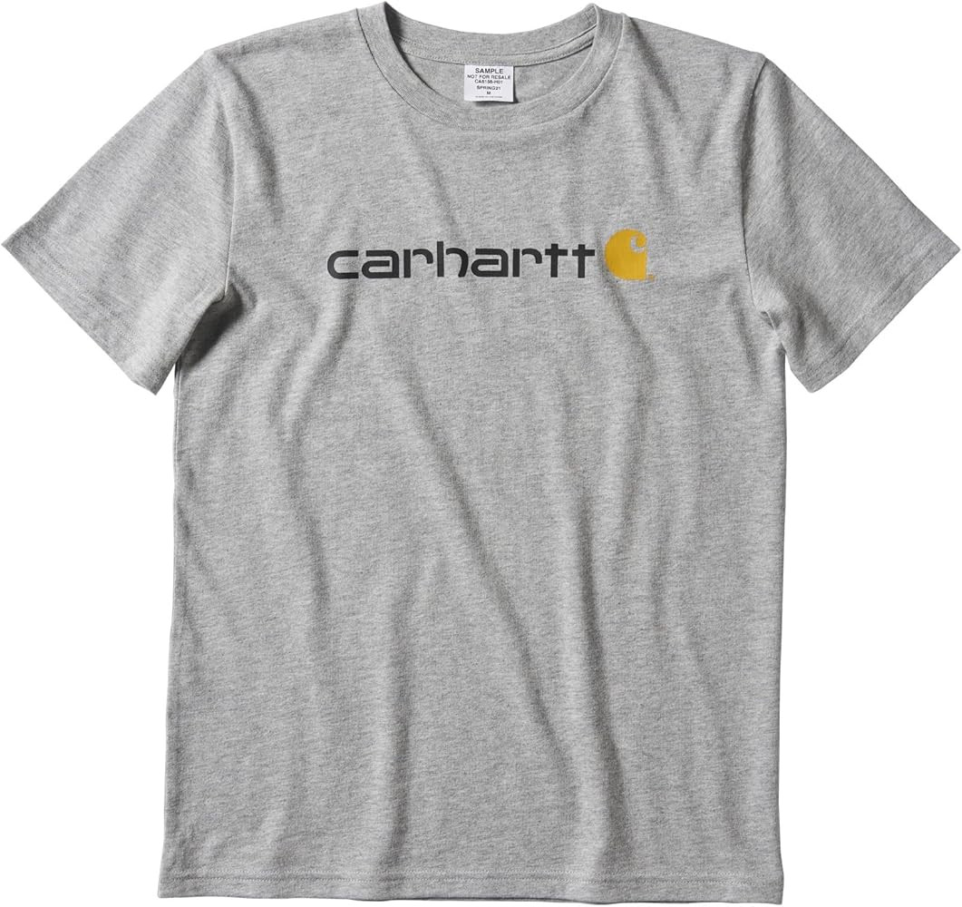 Carhartt Boys' Short Sleeve Logo T-Shirt | Amazon (US)