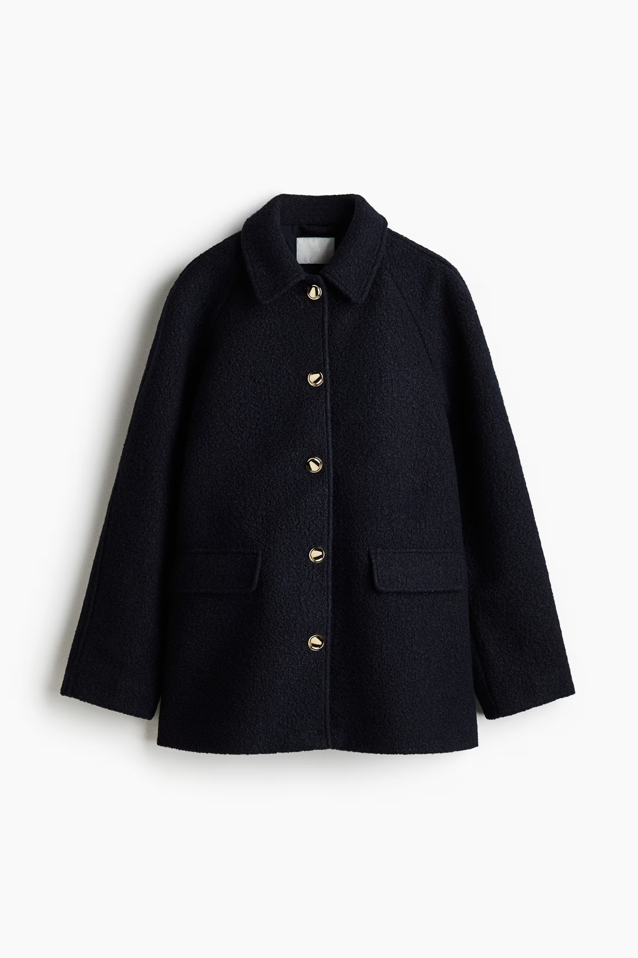 Car Coat - Navy blue - Ladies | H&M US | H&M (US + CA)
