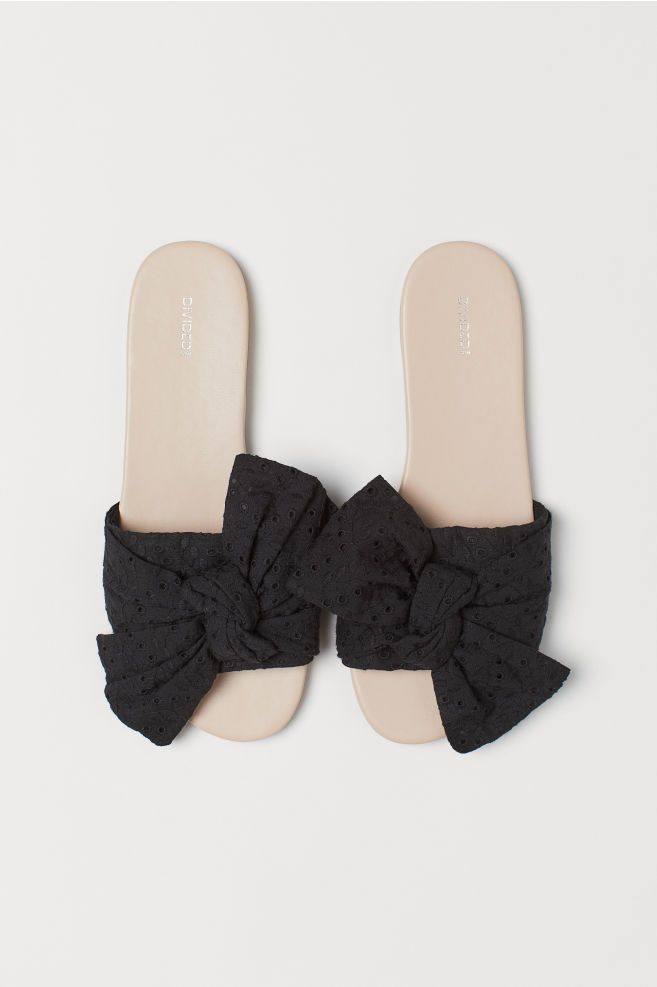 Slides with Bow | H&M (US)