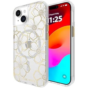 Case-Mate iPhone 15 Pro Max Case - Floral Gems [12ft Drop Protection] [Compatible with MagSafe] M... | Amazon (US)