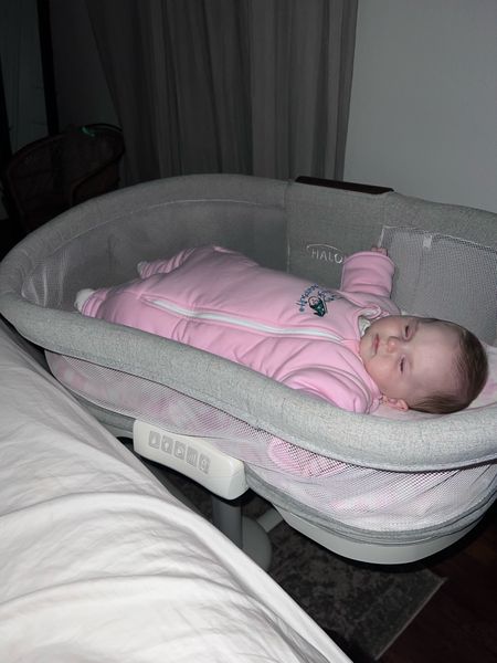 Baby sleep suit teething infant newborn bassinet 