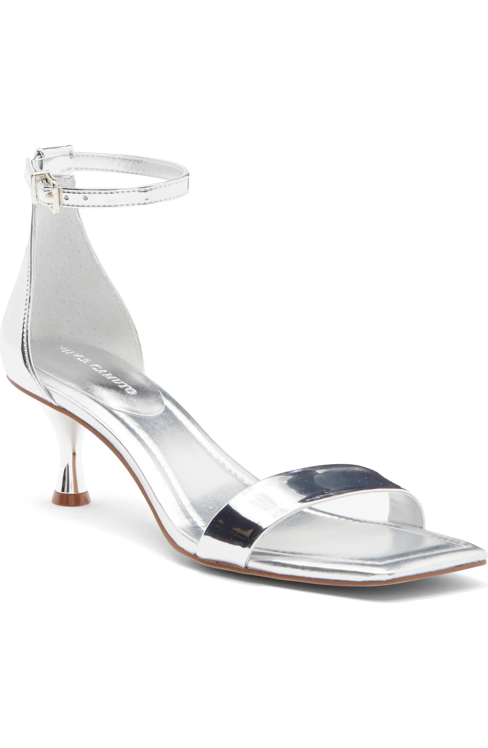 Vince Camuto Vinkely Square Toe Kitten Heel Sandal (Women) | Nordstromrack | Nordstrom Rack