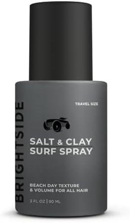 Salt & Clay Surf Spray - Hair Texturizing & Volumizing Spray - Travel Size TSA (3oz) - Sea Salt &... | Amazon (US)