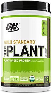 Optimum Nutrition Gold Standard 100% Plant Based Protein Powder, Vitamin C for Immune Support, Ch... | Amazon (US)