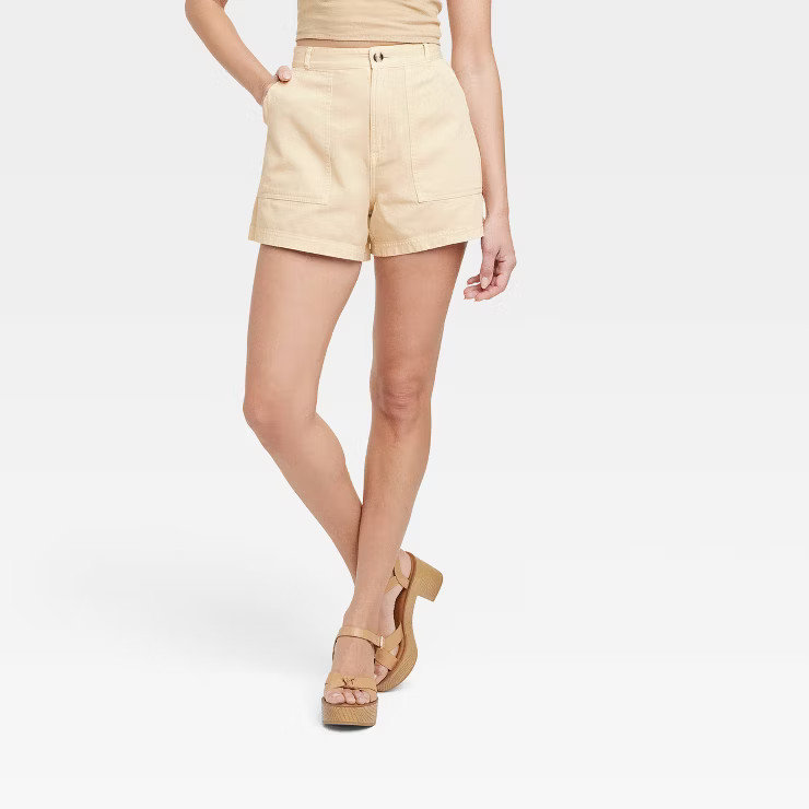 Women's Mid-Rise Utility Shorts - Universal Thread™ | Target